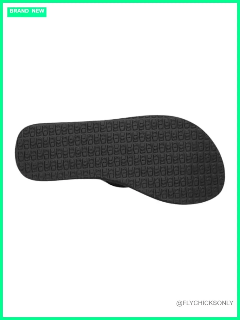 Yoga Mat Footbed Flip Flops with Synthetic Strap - Lightweight & Casual